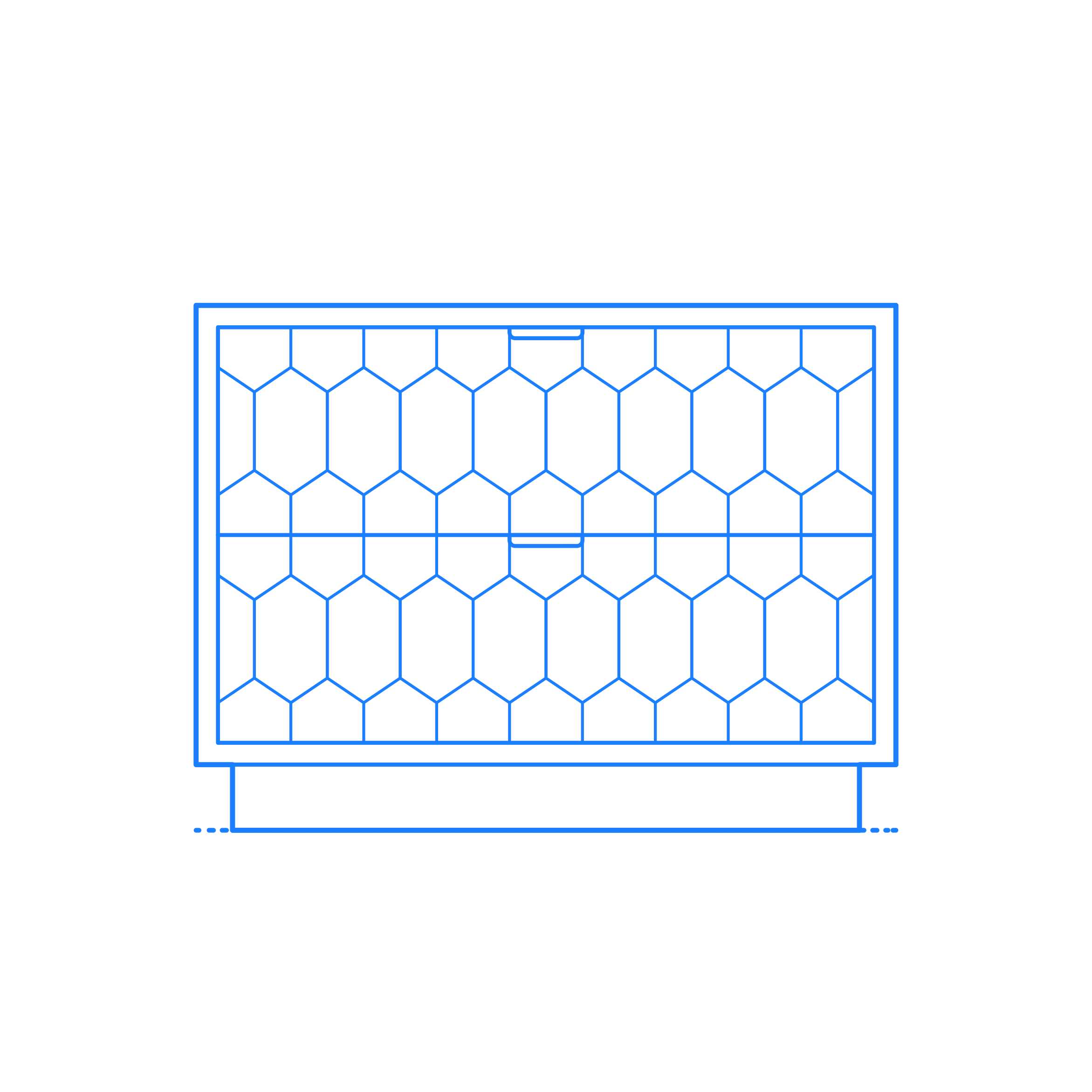 Furniture Nightstands Geome Nightstand Outline Svg File Free Vectors